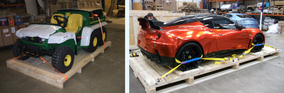 Packing Cars for Export